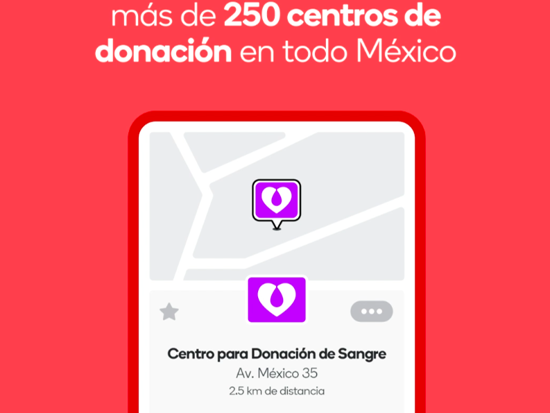 Waze se alía con el Centro Nacional de Transfusión Sanguínea (CNTS) para decirte dónde acudir a donar sangre