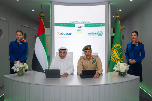 Dubai Police and flydubai Sign MoU to Enhance Visitor Happiness