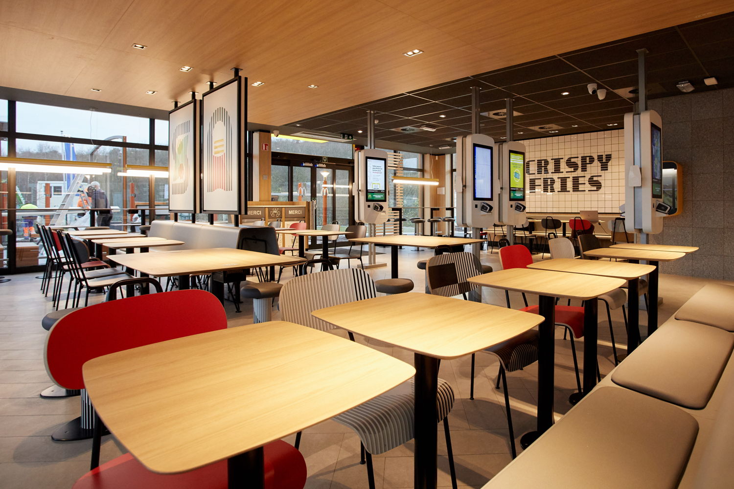 Le nouveau restaurant McDonald's à Lodelinsart.