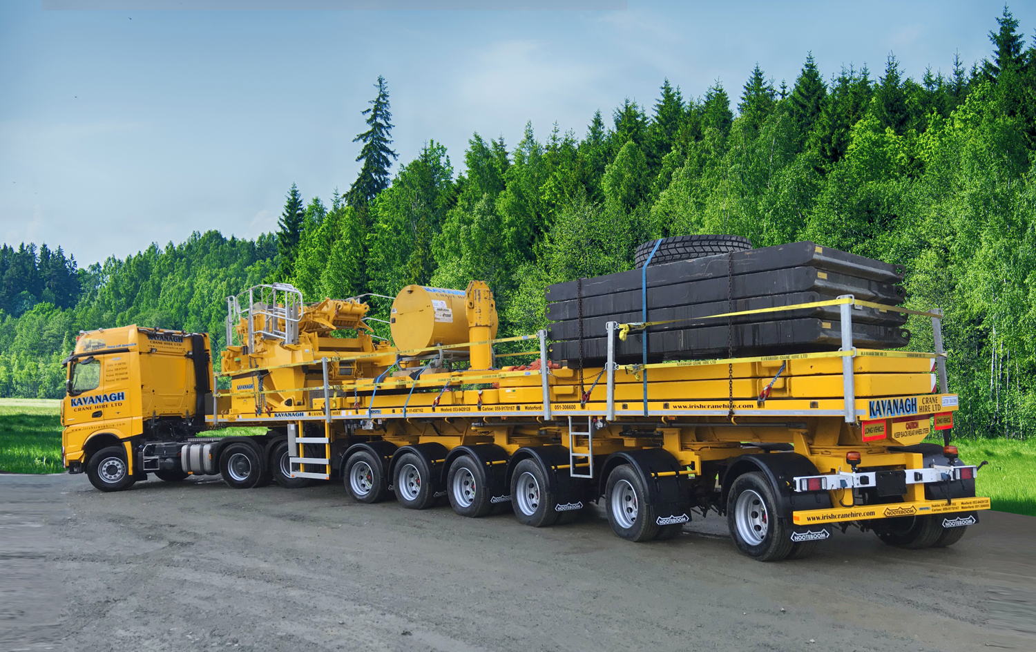Nooteboom 6-axle Ballasttrailer