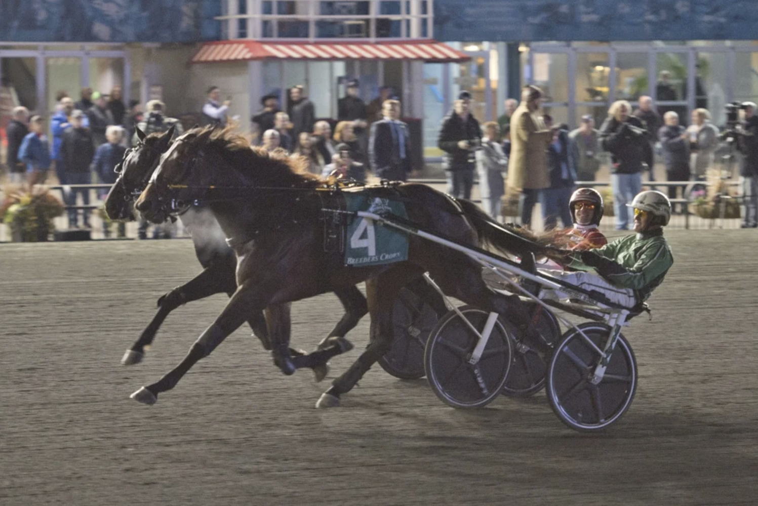 Special Way and Ake Svanstedt winning the Breeders Crown. (Michael Burns photo)