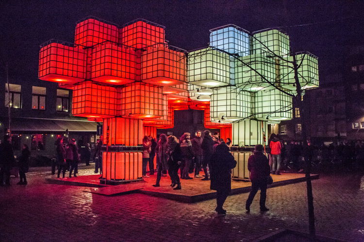 Lichtfest 2018 - Beestenmarkt ©Visit Gent