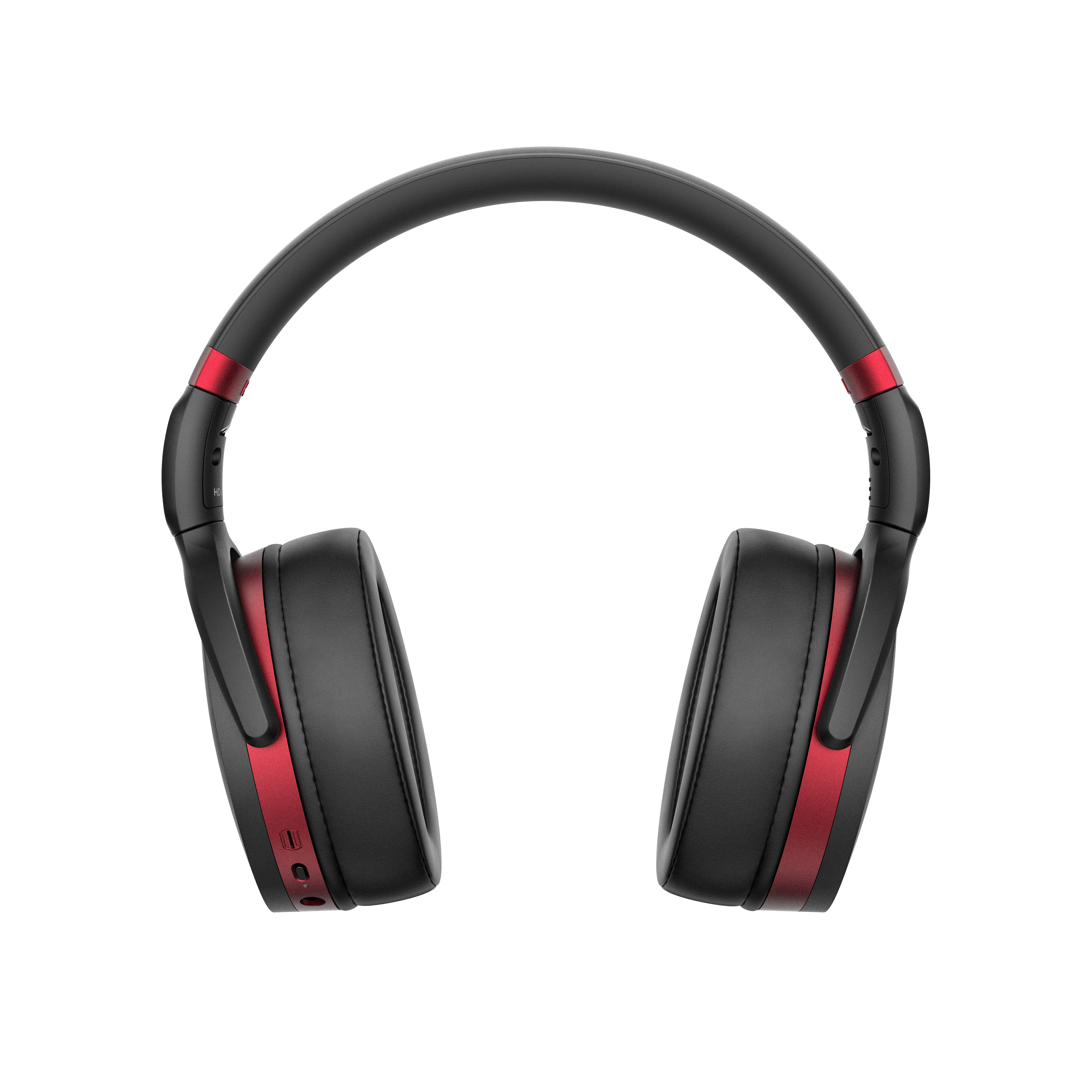 The HD 458BT features a fresh new look with bold red accents that lift the minimalist design to new heights