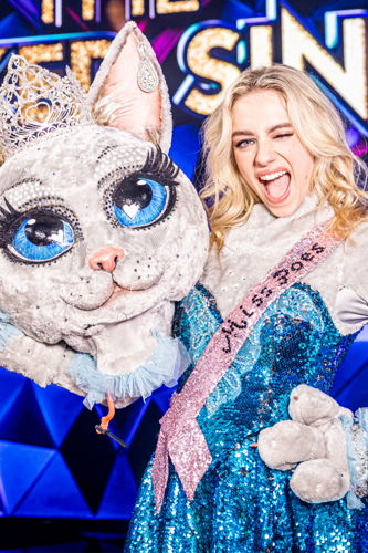 Miss Poes Camille Dhont in The Masked Singer (VTM)