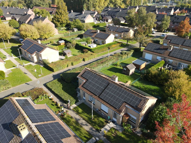 Aerial photo of Het Verzonken Kasteel © EnergyVision