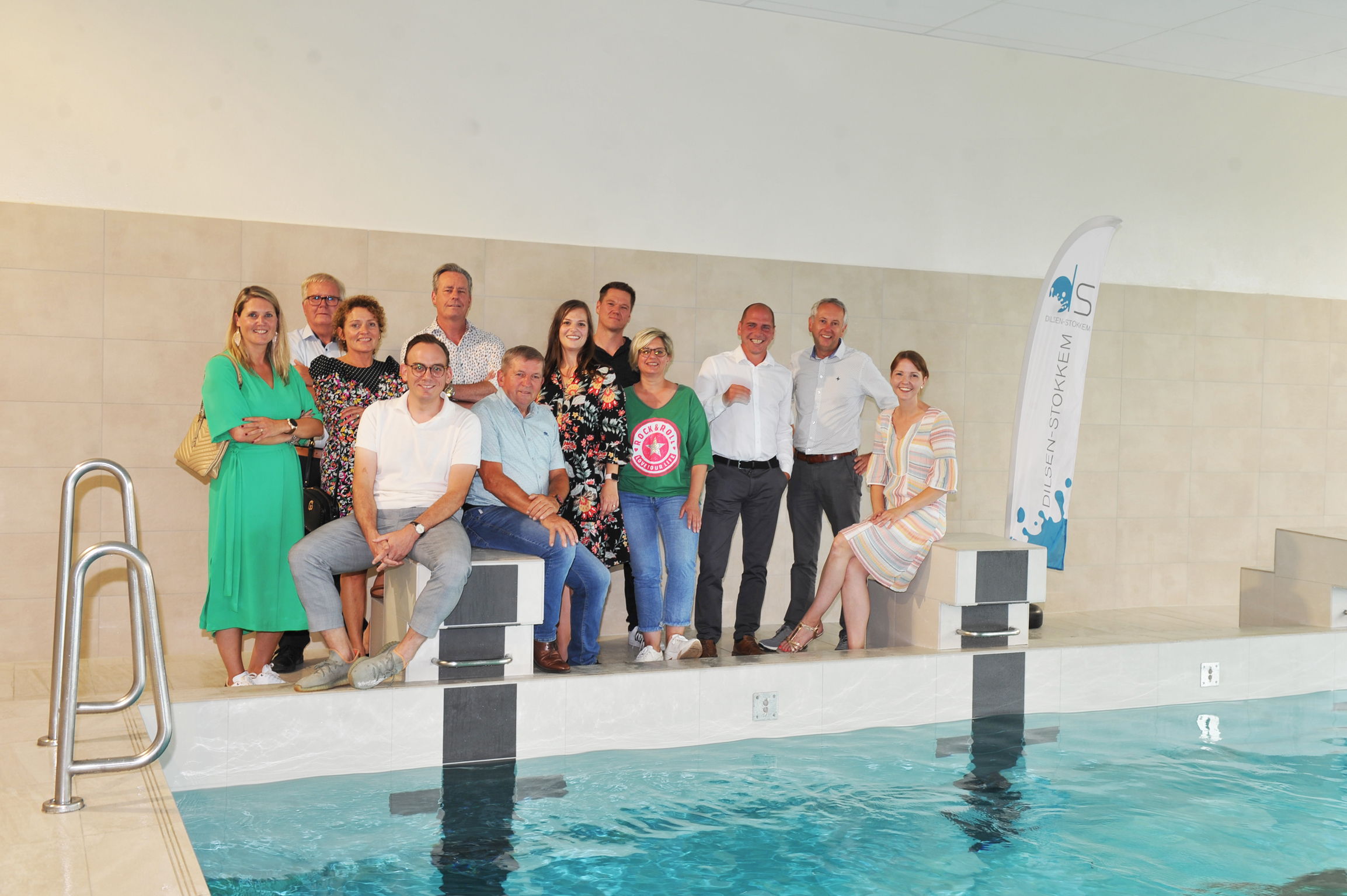 Dankzij de energetische renovatie van het zwembad bespaart Dilsen-Stokkem zo’n 16 000 euro per jaar aan aardgas en elektriciteit, en stoot het 20 ton minder CO2 uit.