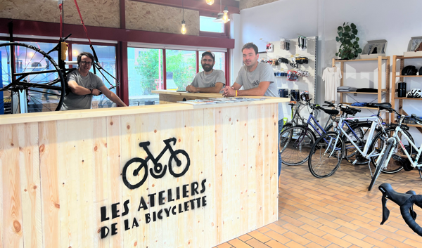 La gare de Jambes accueille Les Ateliers de la Bicyclette
