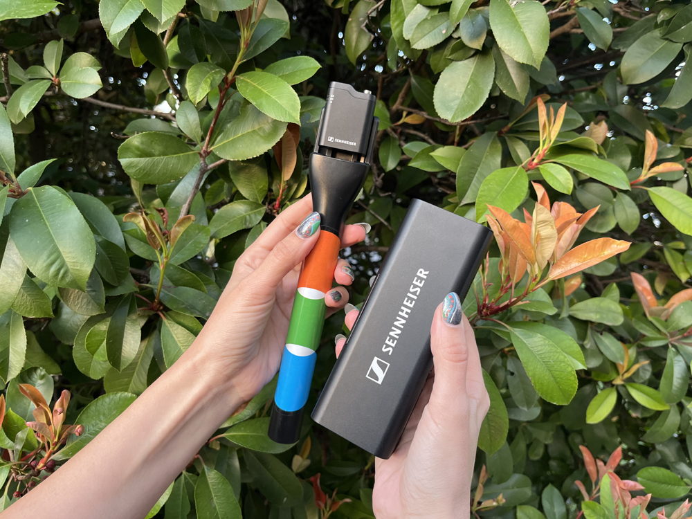 Letterboxd’s Jenni Kaye featuring the Profile Wireless setup for SXSW