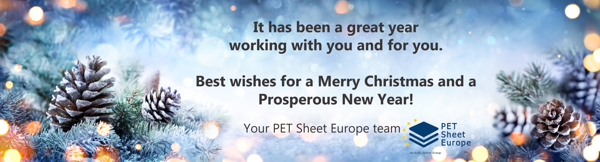 Your Christmas Card from PET Sheet Europe