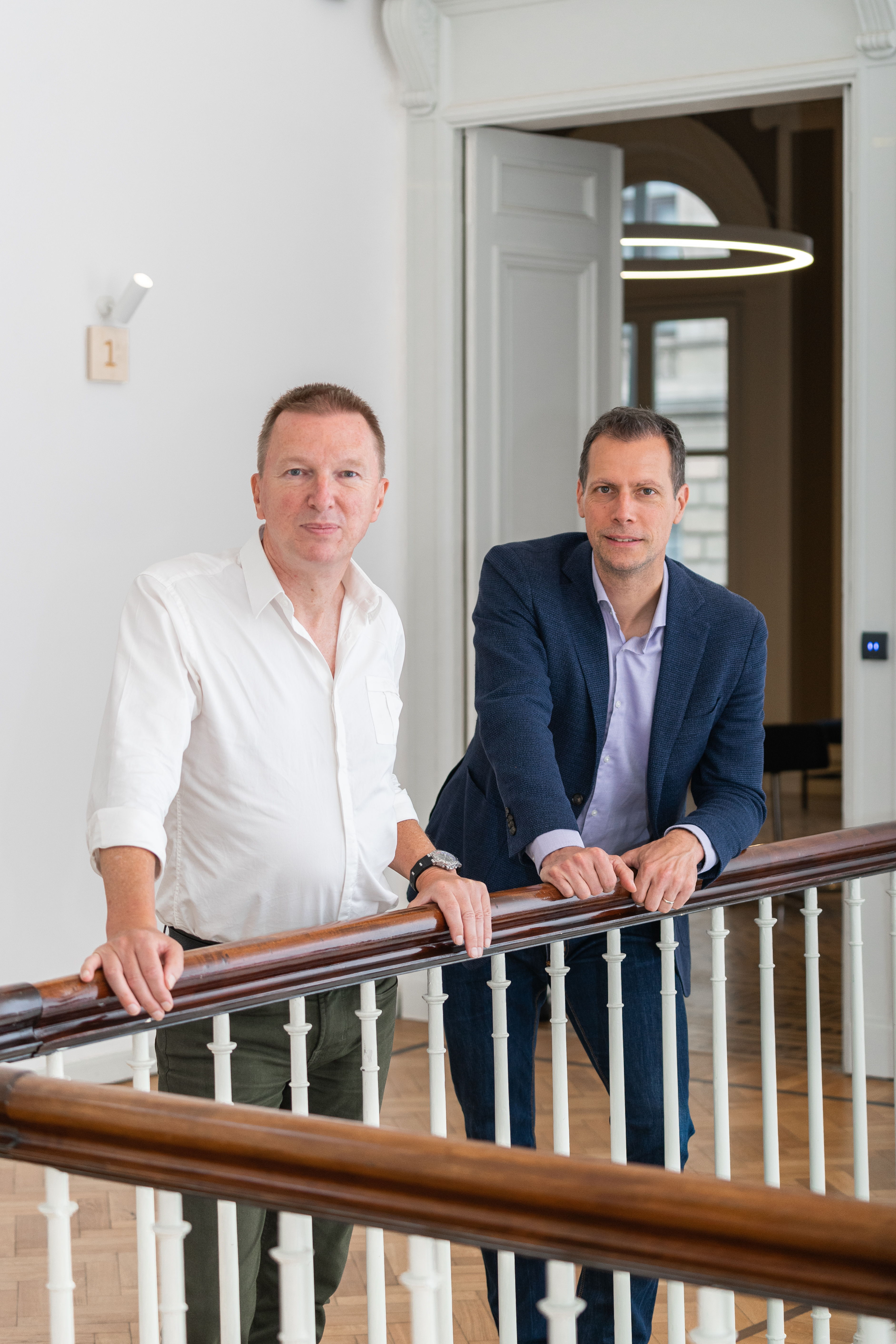 Mark Penson & Stefan Debois, co-founders Pointerpro