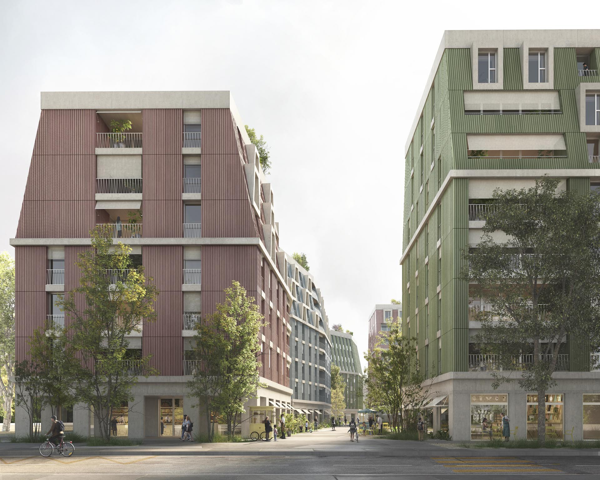 The ‘Quarter of the Dancing Couples’ by KCAP - urban transformation of an industrial estate in Wangen-Brüttisellen