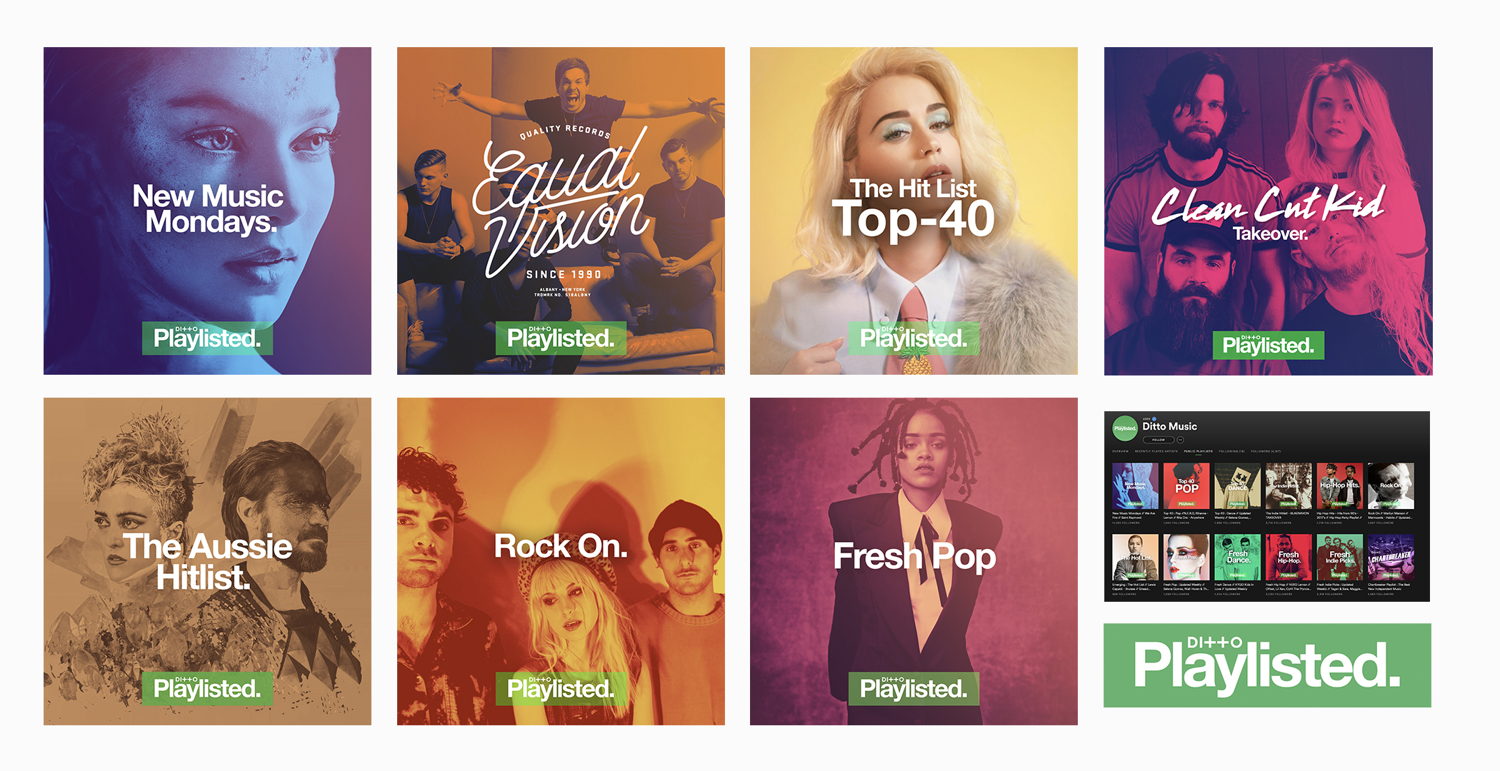 Ditto Music Playlisted