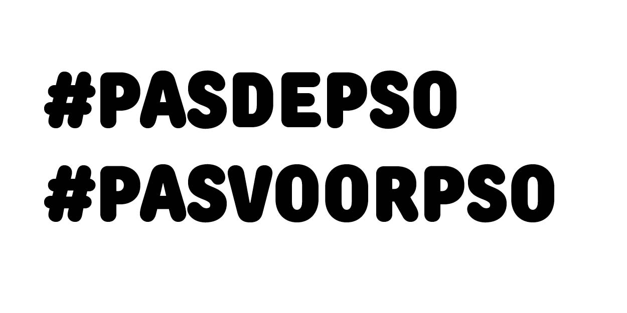 #PasDePso #PasVoorPso