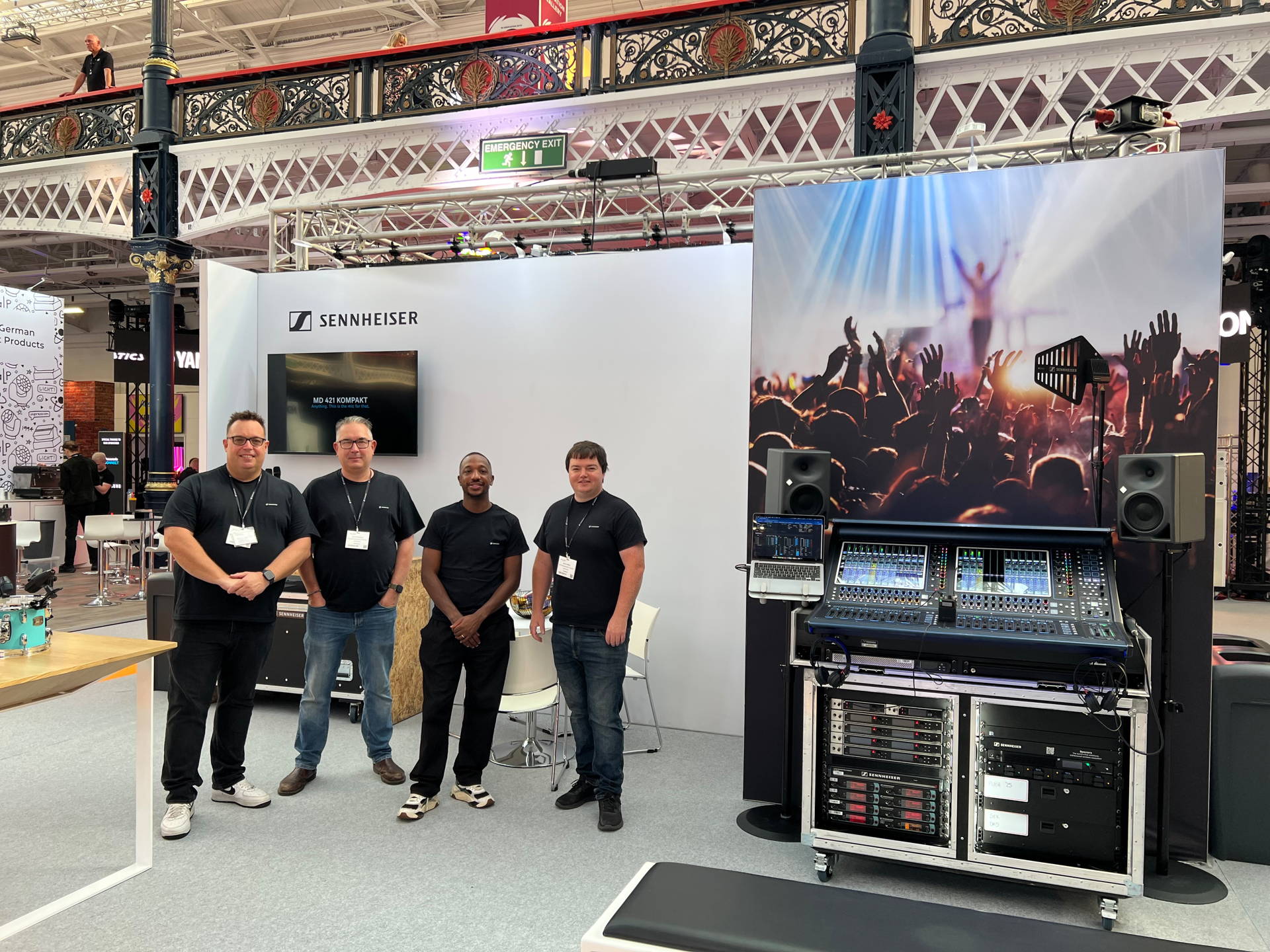 Sennheiser and Neumann bring their latest professional audio solutions to PLASA Show London