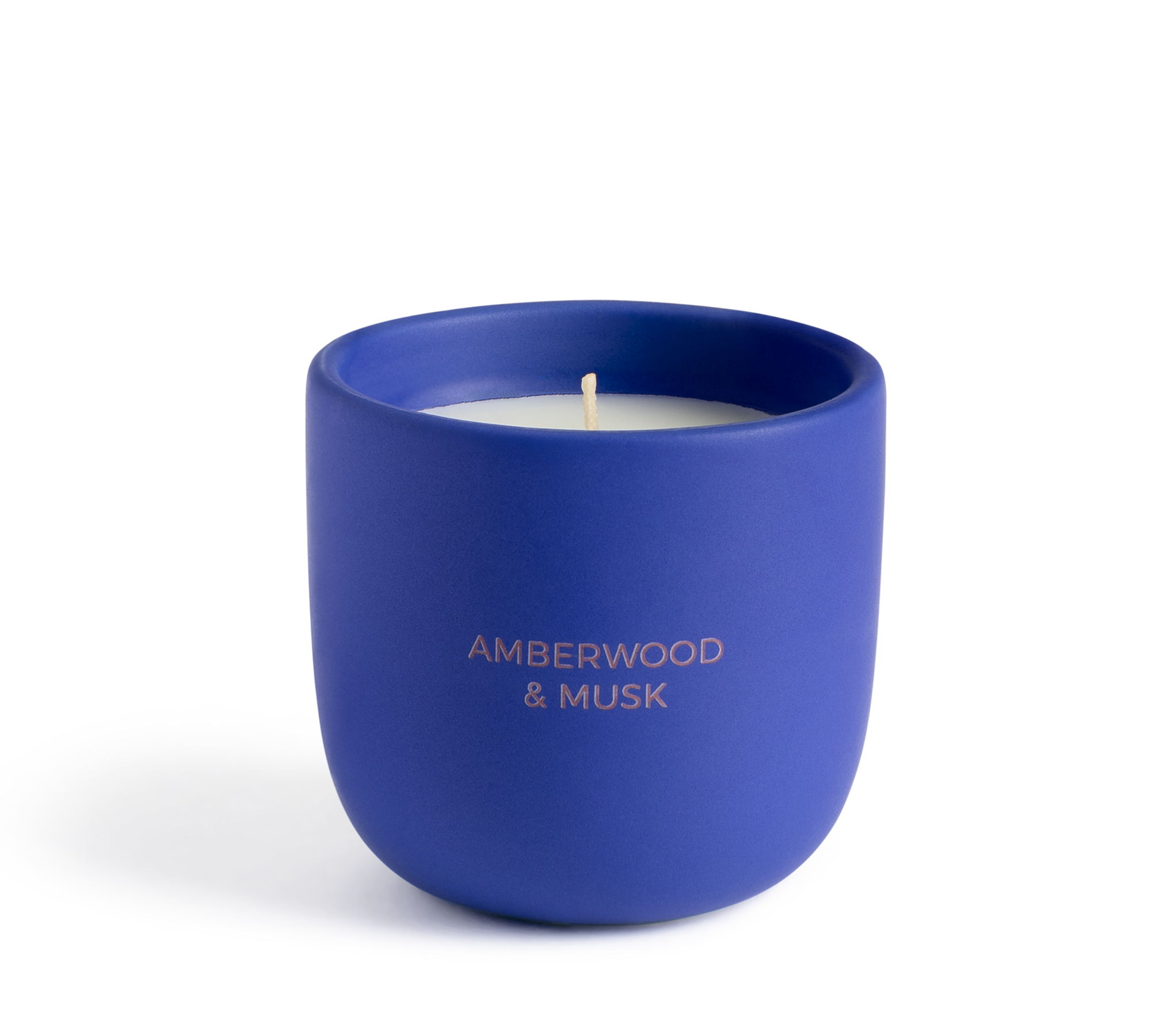 Habitat Lidded Candle - Amberwood and Musk, £11