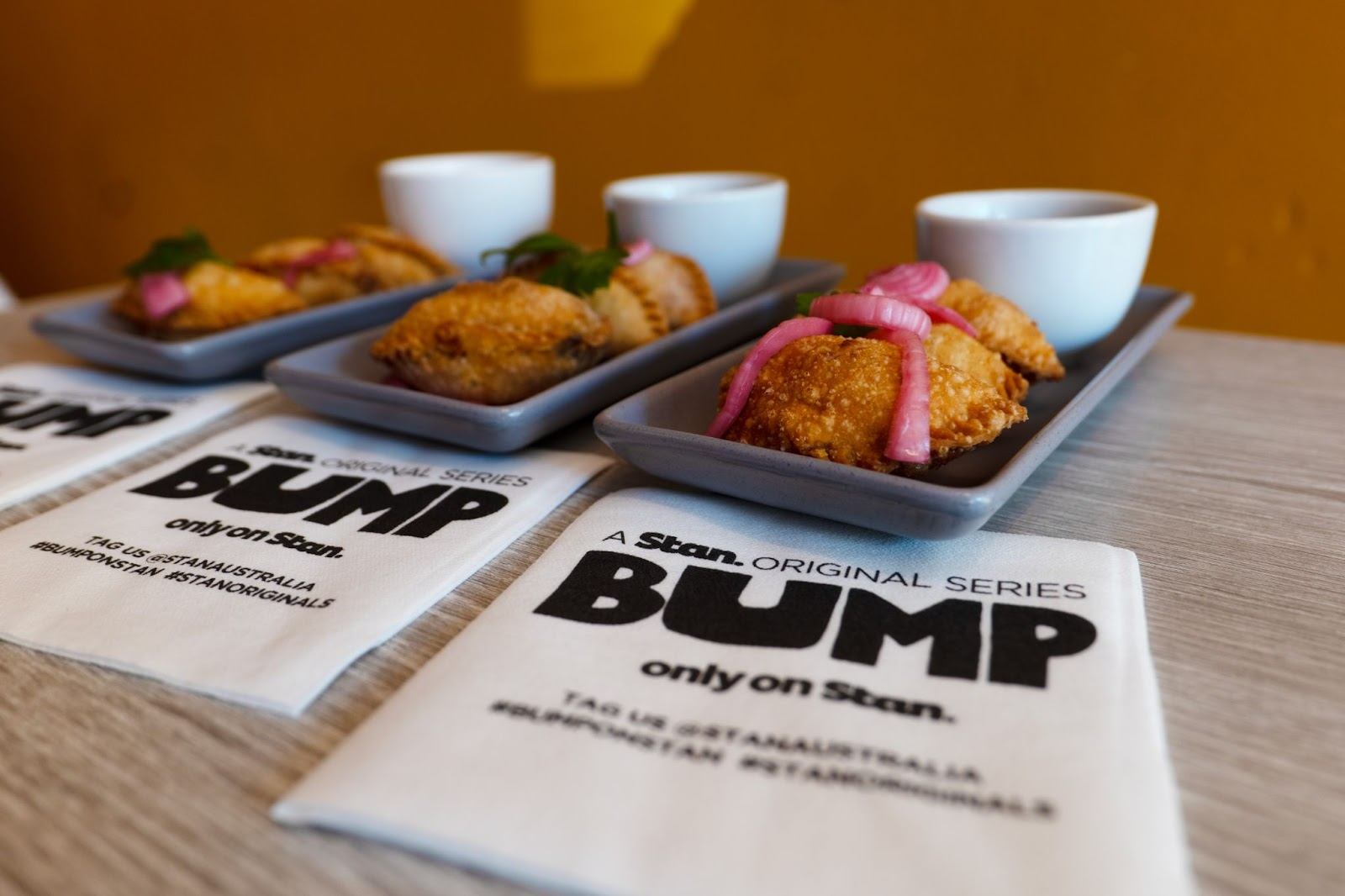 'Bumpanadas' in various flavours
