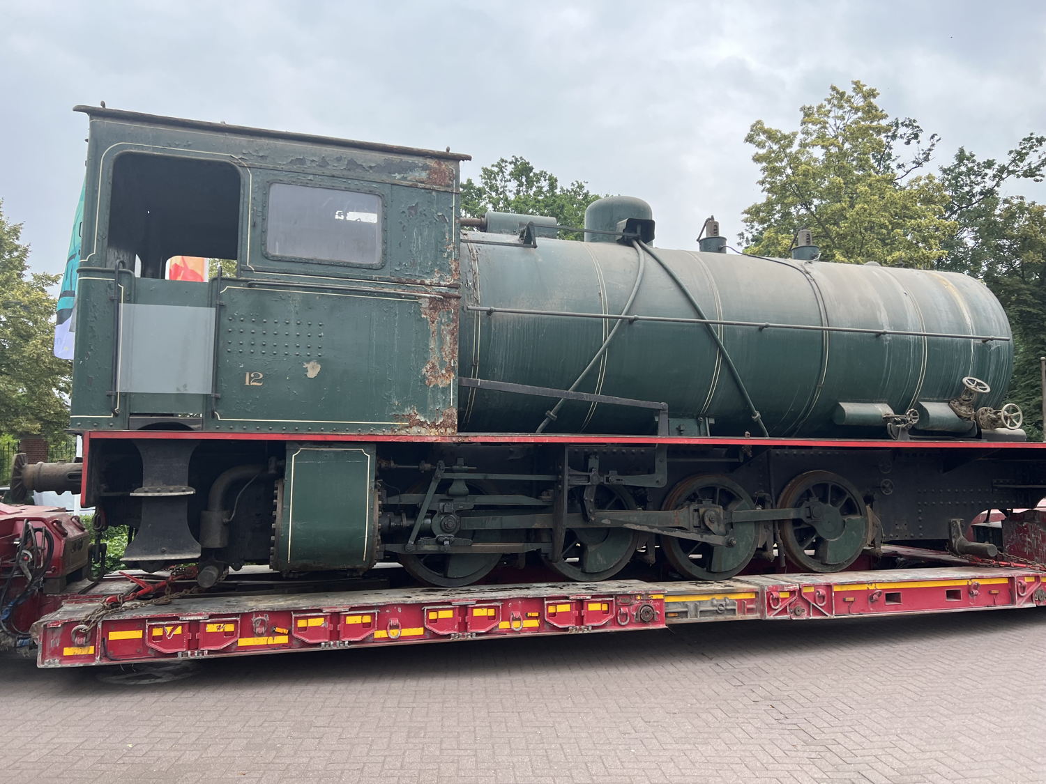 Aankomst in Beringen