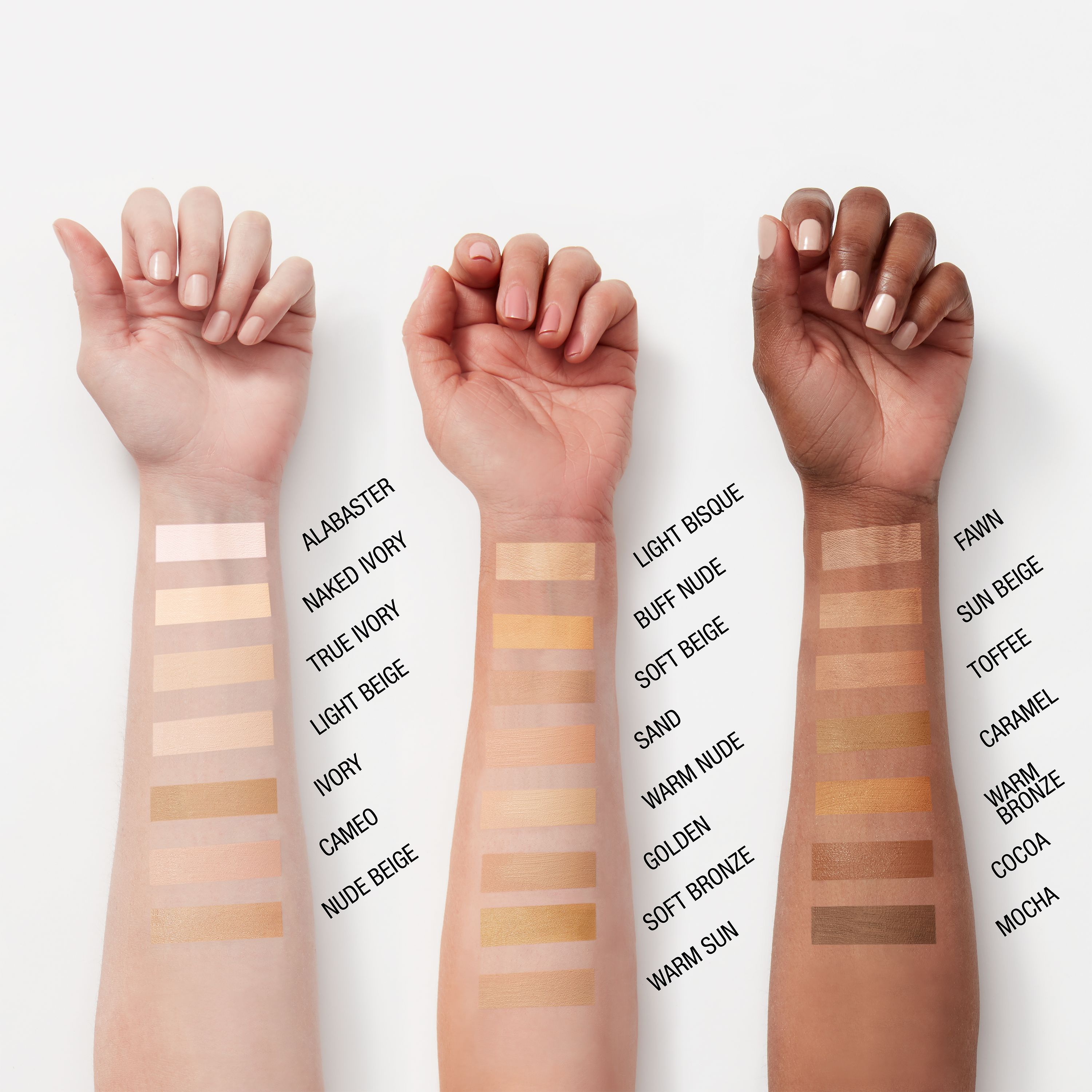 *not all shades are available in Belgium. You can find the exact shade availability in the L'Oréal Press File