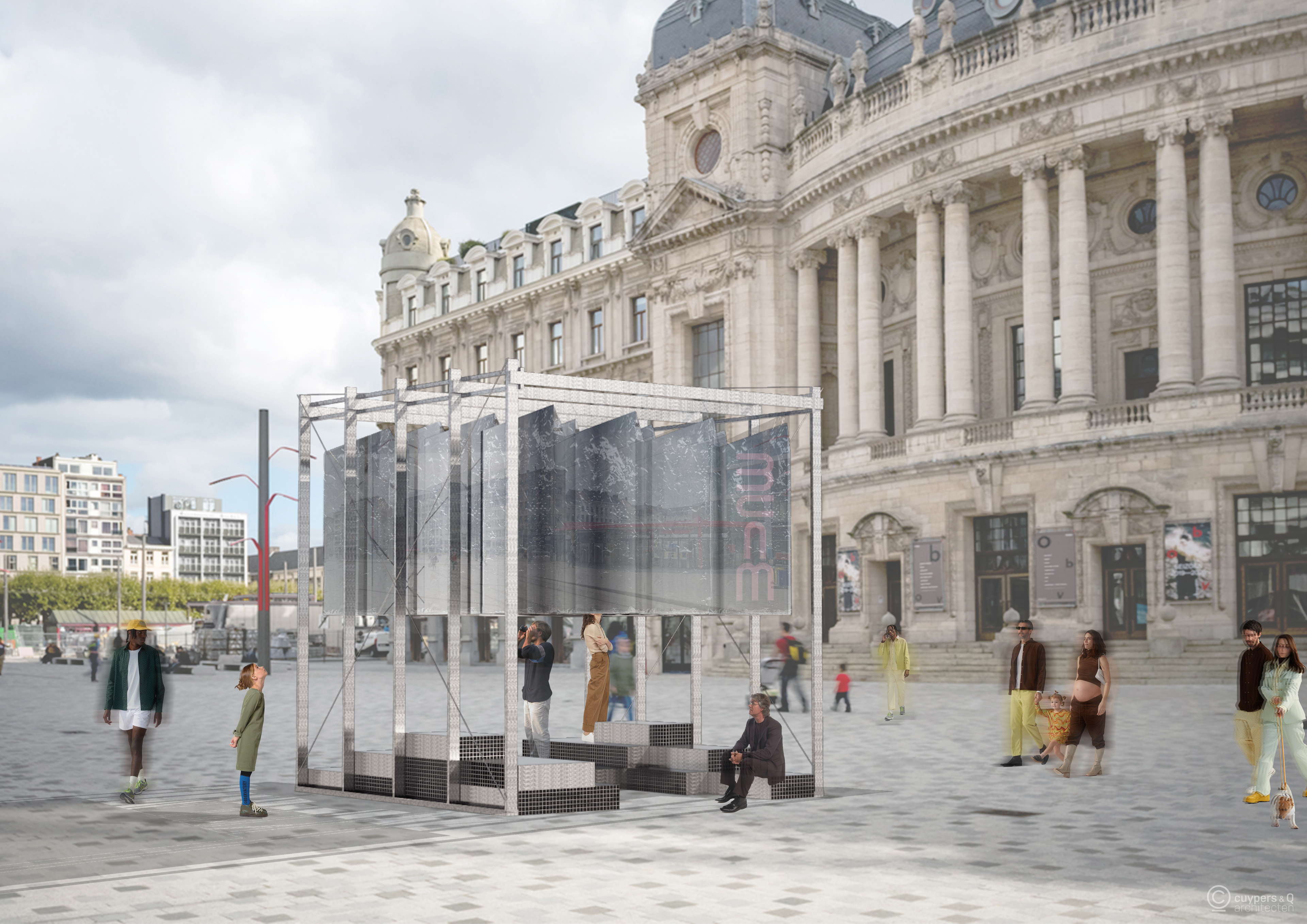 MUCE ouvre un pavillon circulaire itinérant