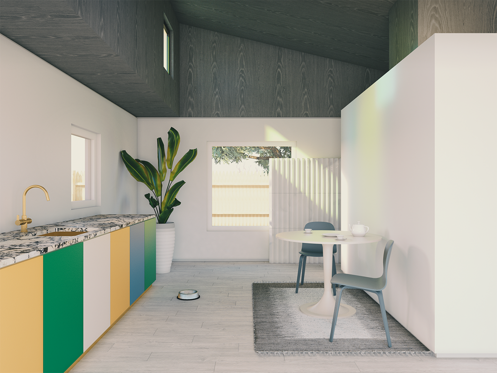 Interior Rendering, Courtesy Jennifer Bonner / MALL