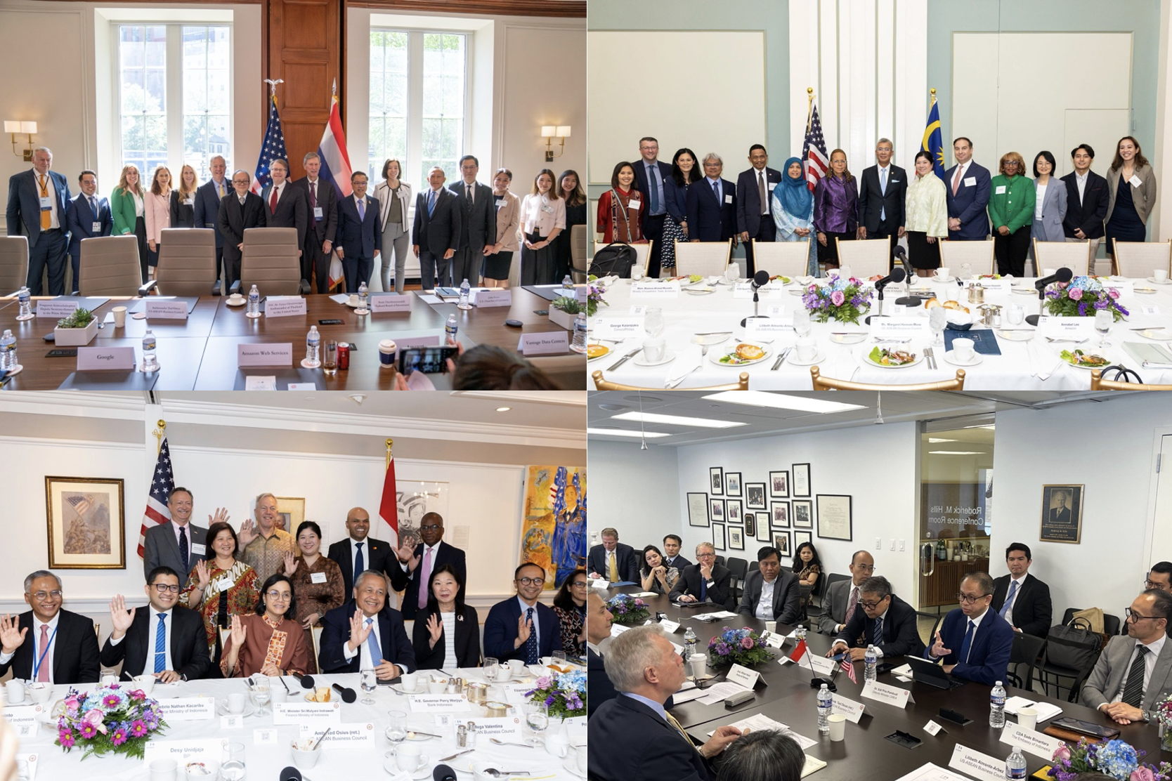 US-ASEAN Business Council Hosts Series of Business Roundtables on the Sidelines of the 2025 Spring Meetings of the World Bank Group (WBG) and the International Monetary Fund (IMF)
