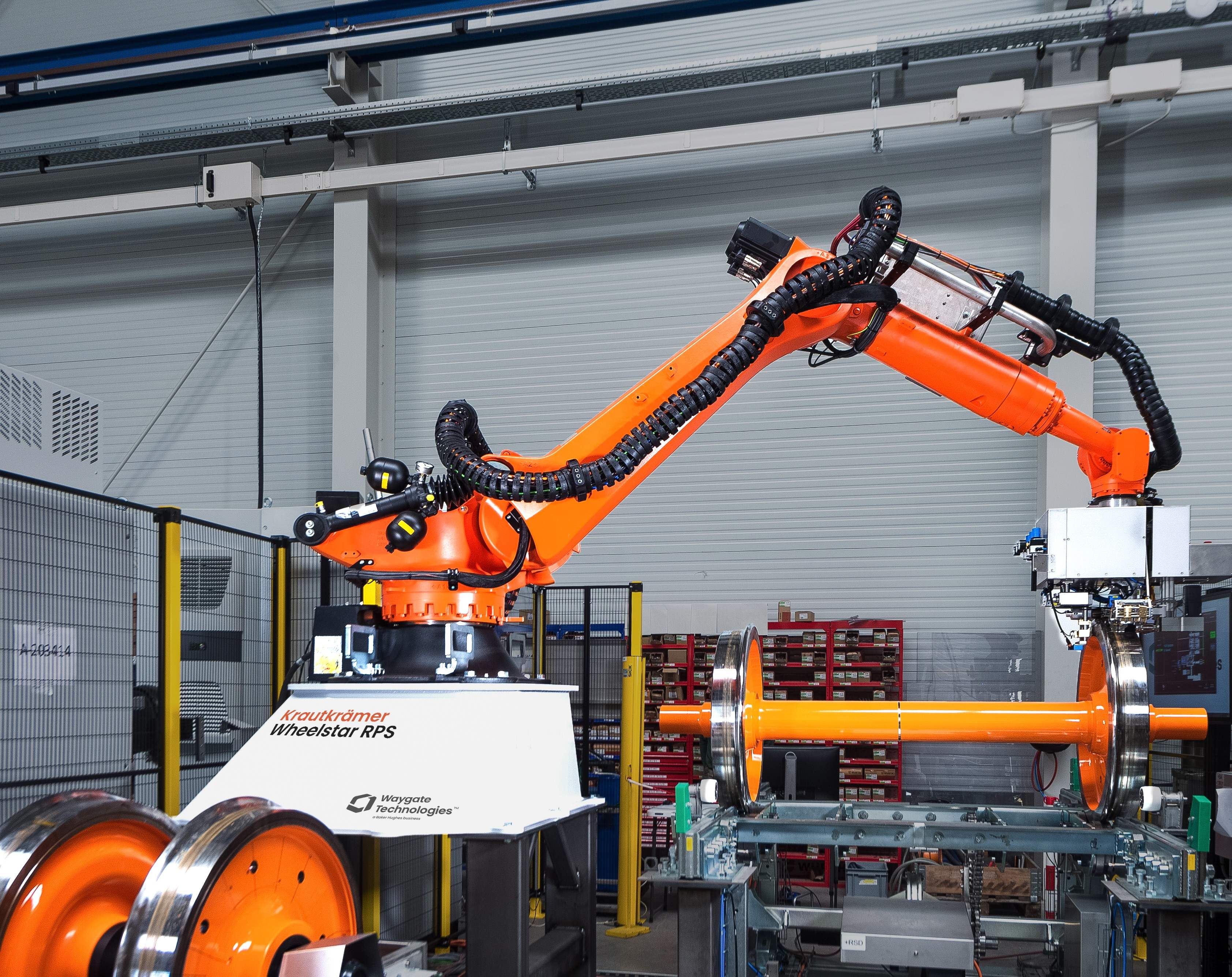 Baker Hughes Introduces Innovative Waygate Technologies Robotic Inspection Solution Krautkrämer WheelStar RPS for Rail Industry