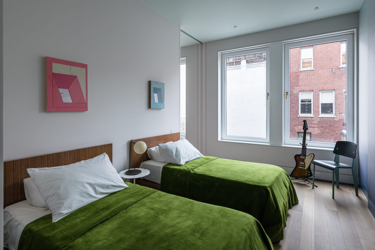 View of fourth floor. Photo by Alan Tansey.