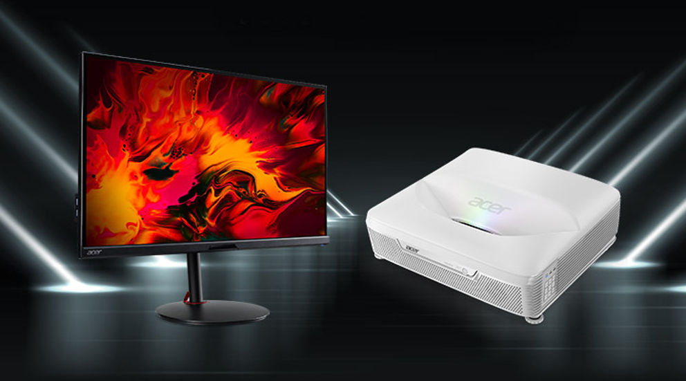 Acer Unveils New Monitors and 4K Projector for Home Entertainment