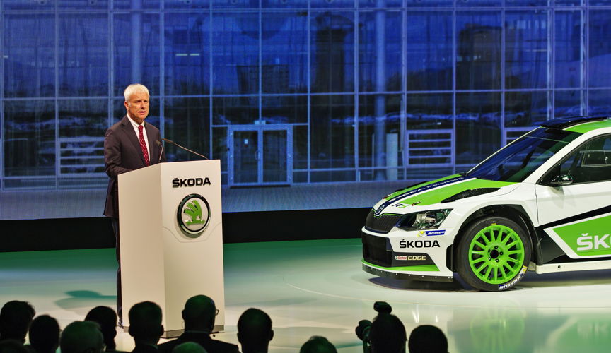 "The partnership between ŠKODA and Volkswagen is an outstanding example of a European success story," said Volkswagen CEO Matthias Müller.