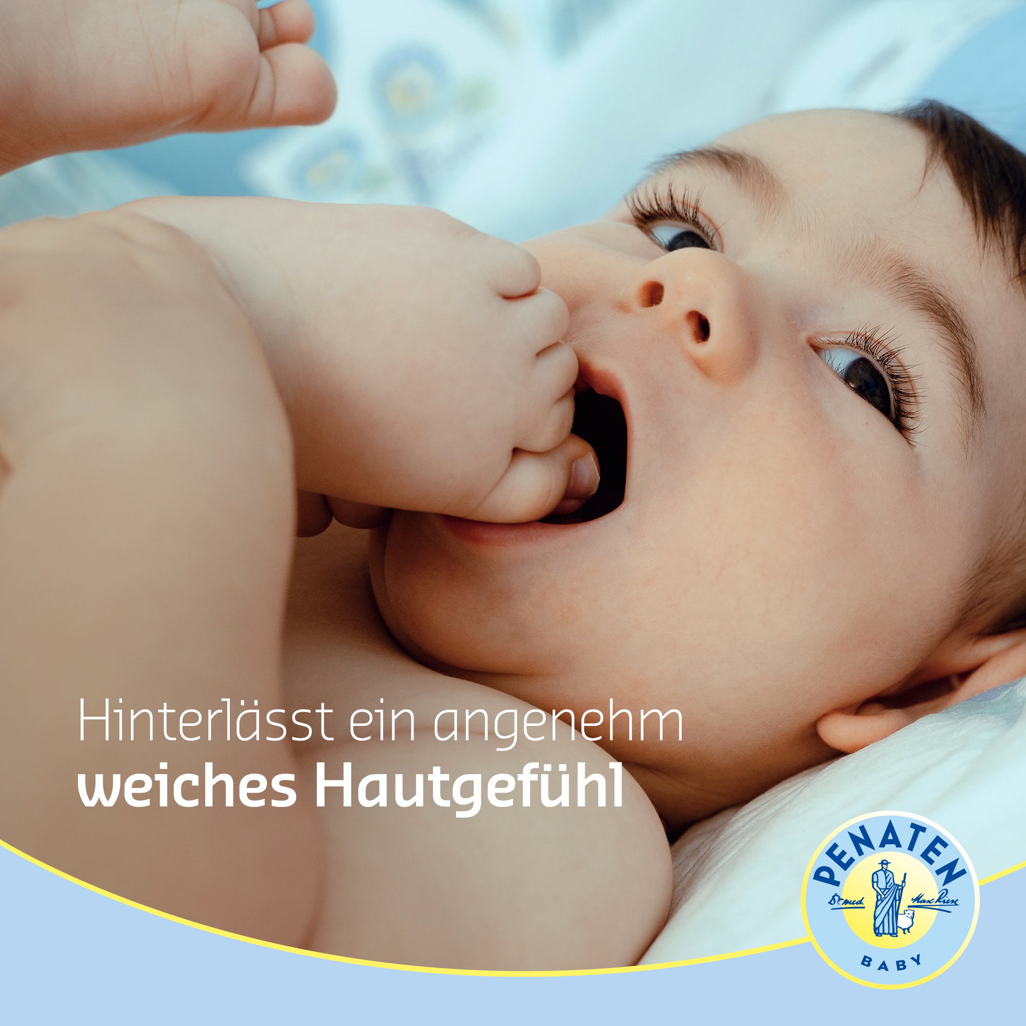 Entspanntes Wickeln mit PENATEN®