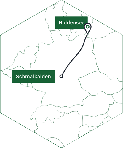 Ampler Challenge Route von Thomas