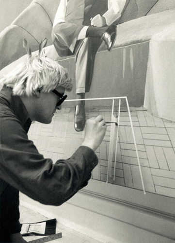 David Hockney AKG9365172 © akg-images / sciencesource / Basil Langton