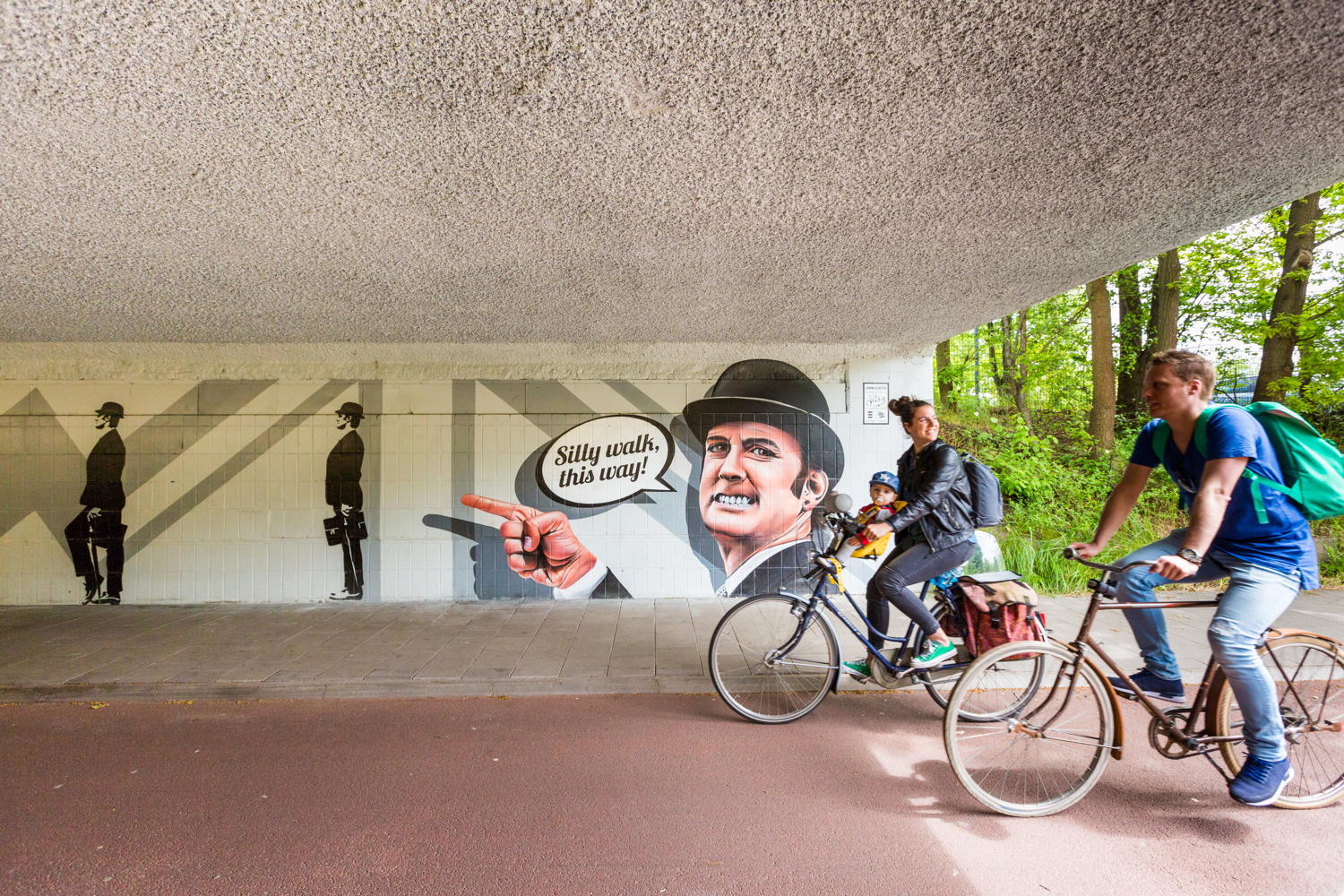 Silly Walk tunnel