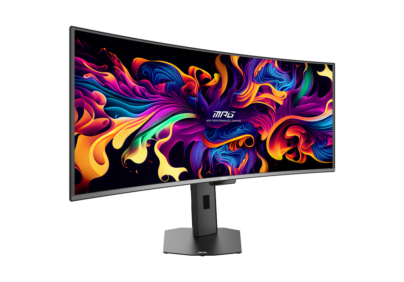 Der neue MPG 341CQR QD-OLED X36 auf der CES 2026