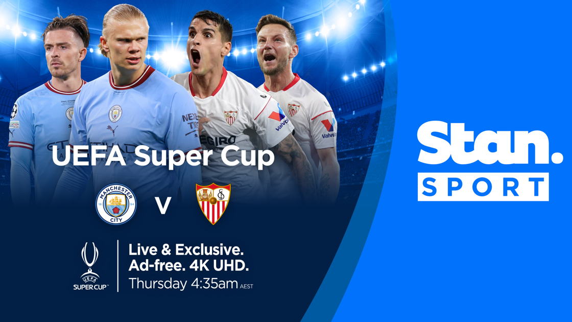 CHAMPIONS COLLIDE IN THE UEFA SUPER CUP ON STAN SPORT THIS THURSDAY