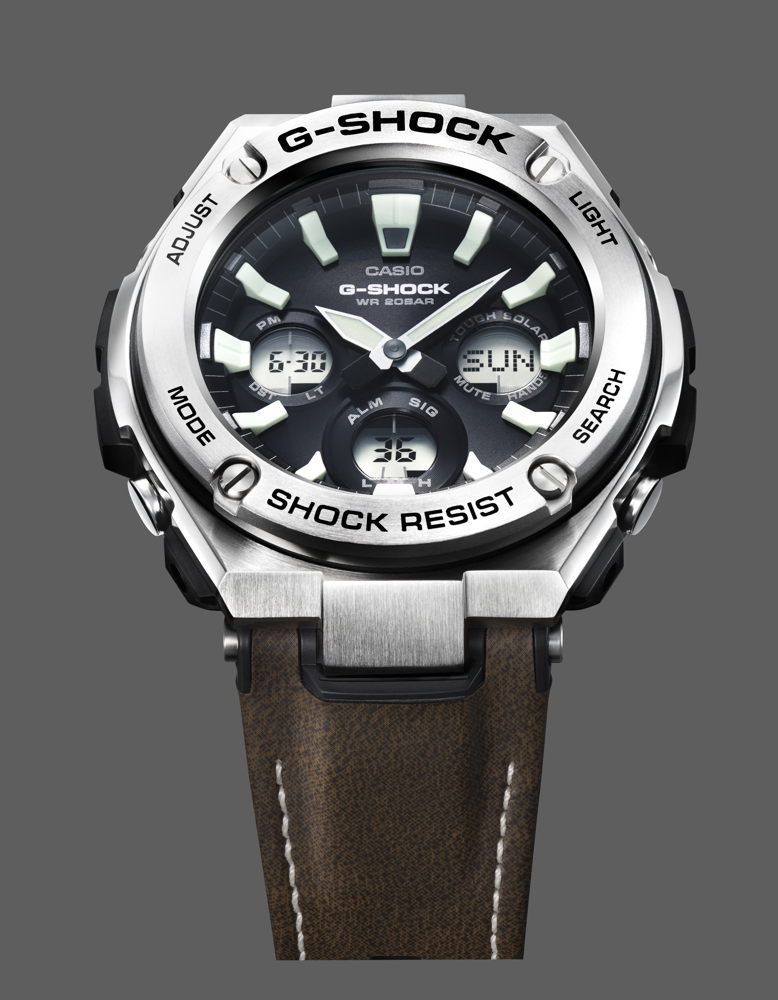 G Shock incorpora por primera vez extensibles hibridos de piel en su linea G STEEL