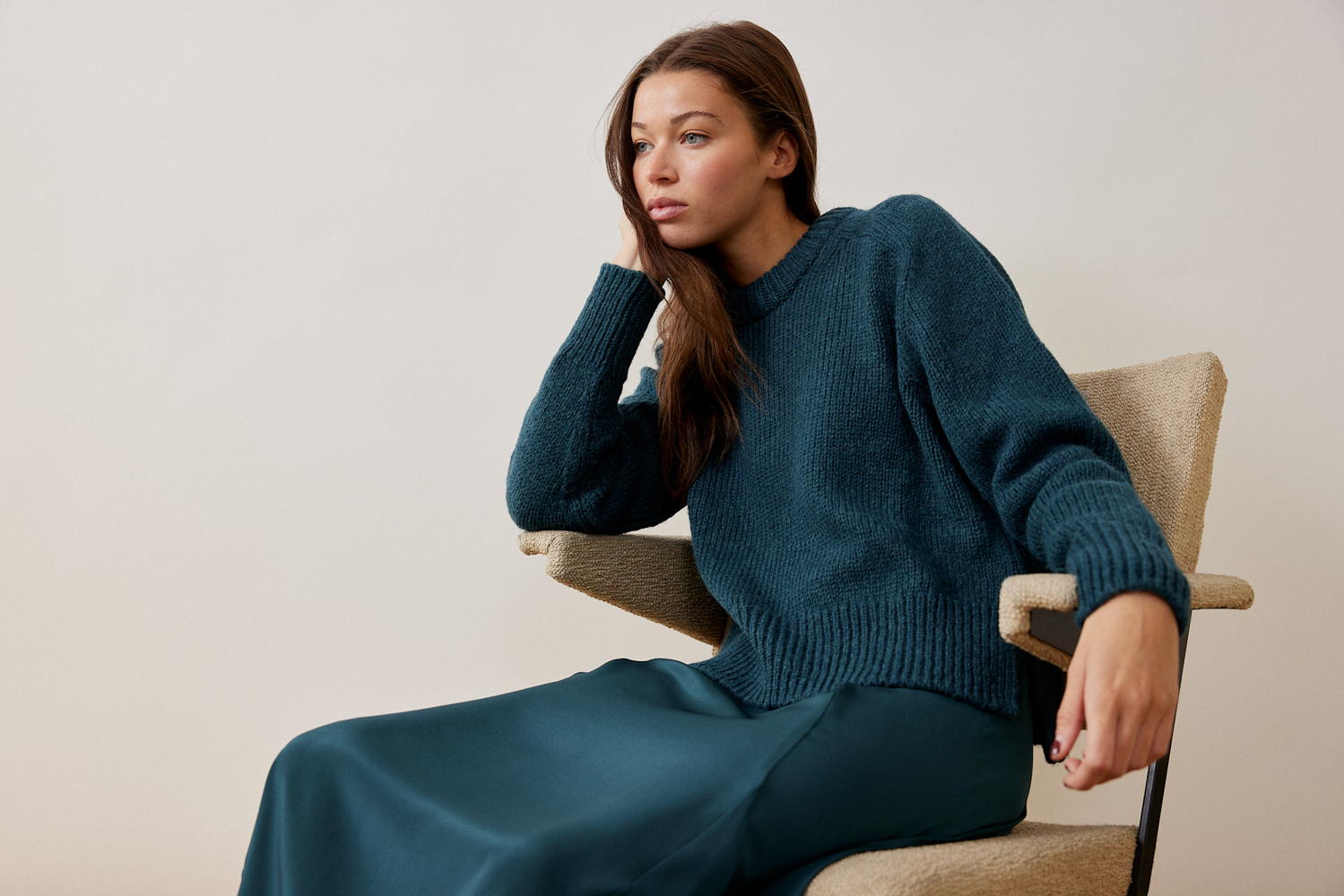 Mardi Editions - Pull Maurice vert sapin