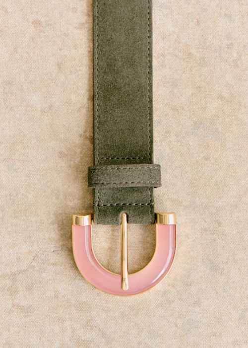 Sézane - Ceinture TESSA kaki multi - 80€
