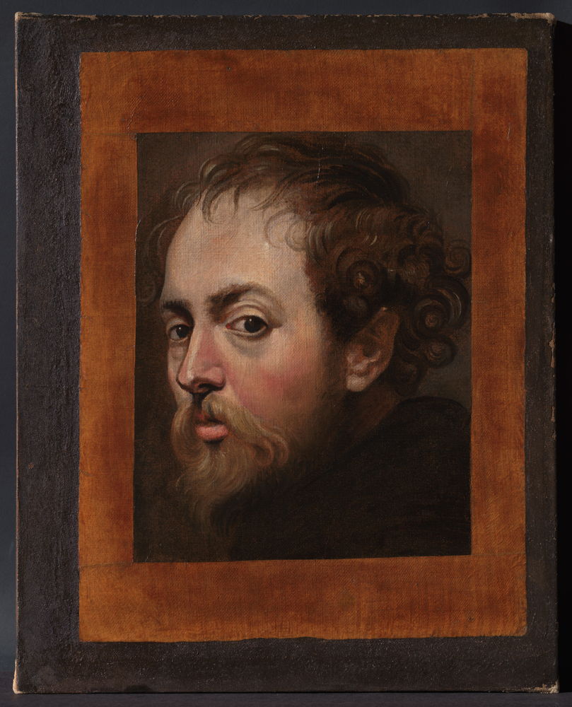 Rubens, Zelfportret, ca. 1604, in langdurig bruikleen Rubenshuis, particuliere verzameling