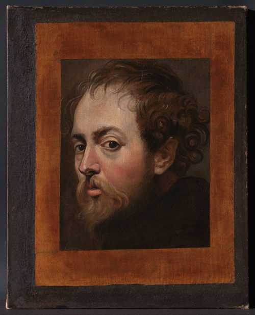 Rubens, Zelfportret, ca. 1604, in langdurig bruikleen Rubenshuis, particuliere verzameling Rubens, Zelfportret, ca. 1604, in langdurig bruikleen Rubenshuis, particuliere verzameling