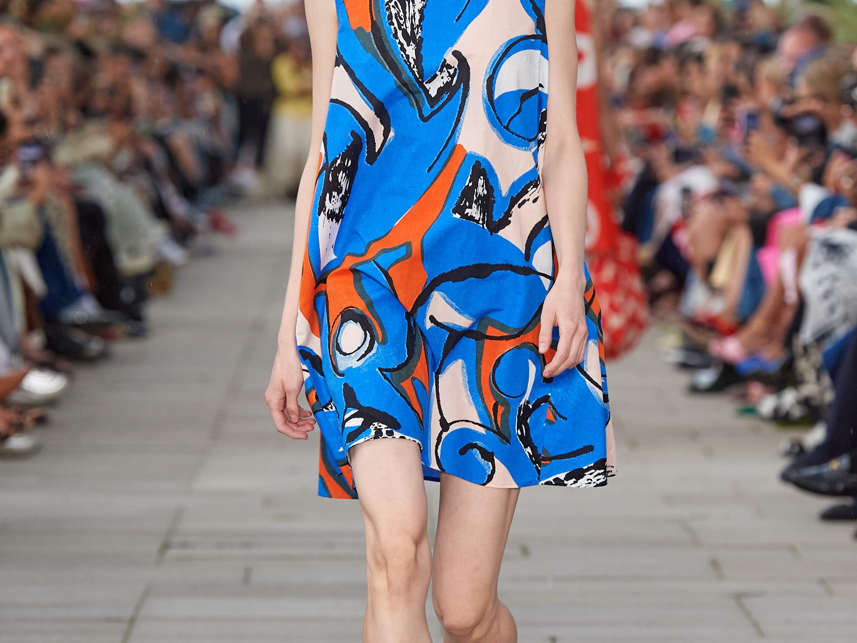 Marimekko’s Dynamic Runway Show at the Opera Park Celebrates a Parade of Flowers 