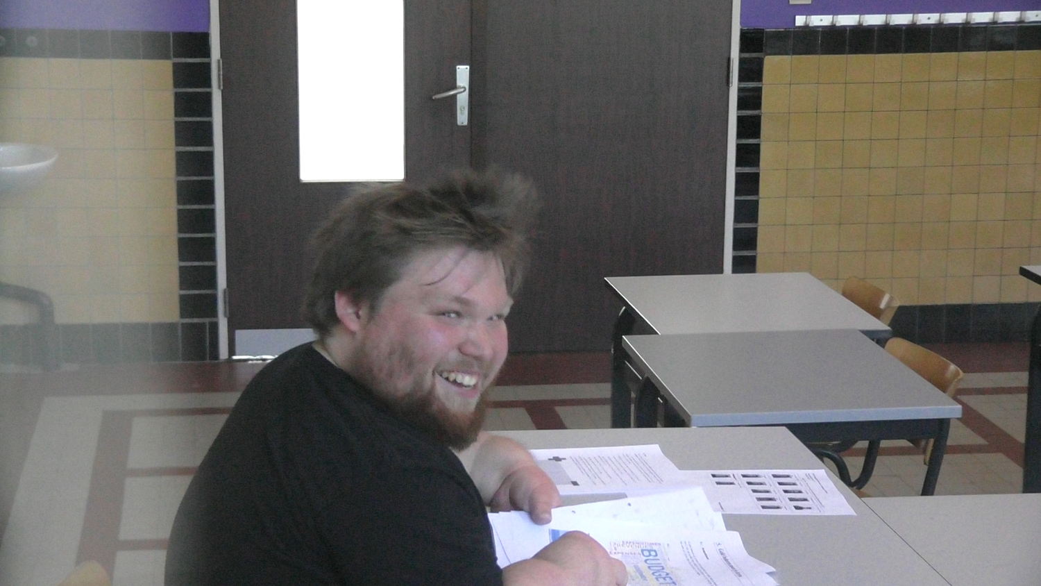 Volt@work: William Boeva geeft les (c) VRT