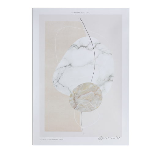 Habitat Marble Wall Art A3 Unframed, £5