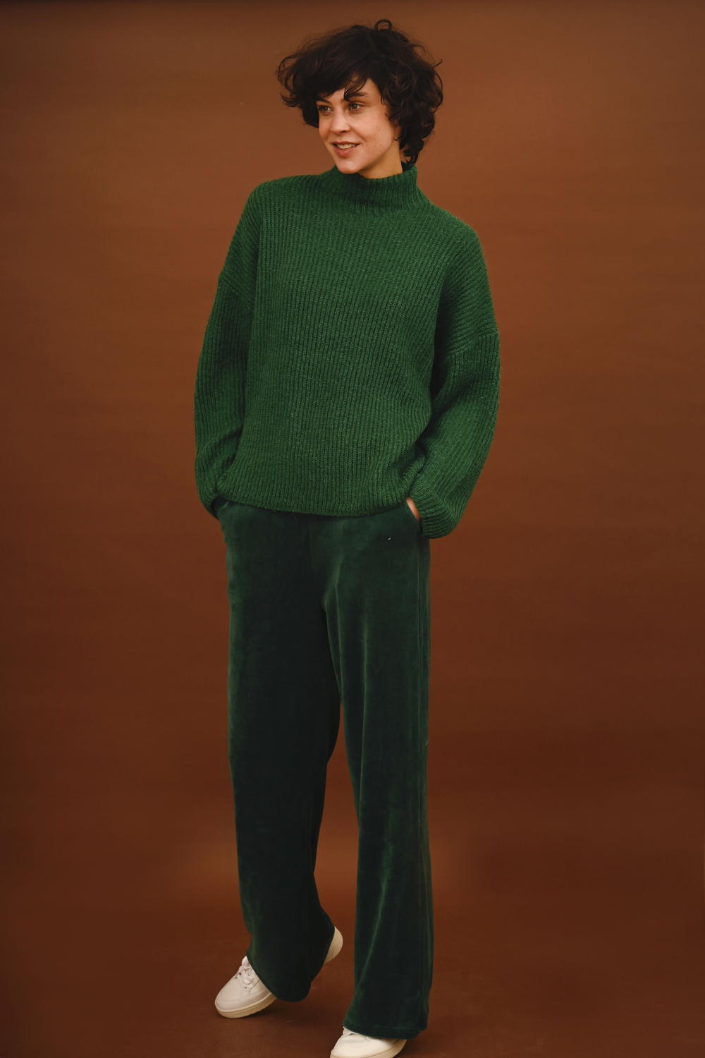 Vero Trousers - Velour - 80% biokatoen 20% recycled polyester