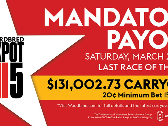 Jackpot Hi-5 Mandatory Payout scheduled for Saturday