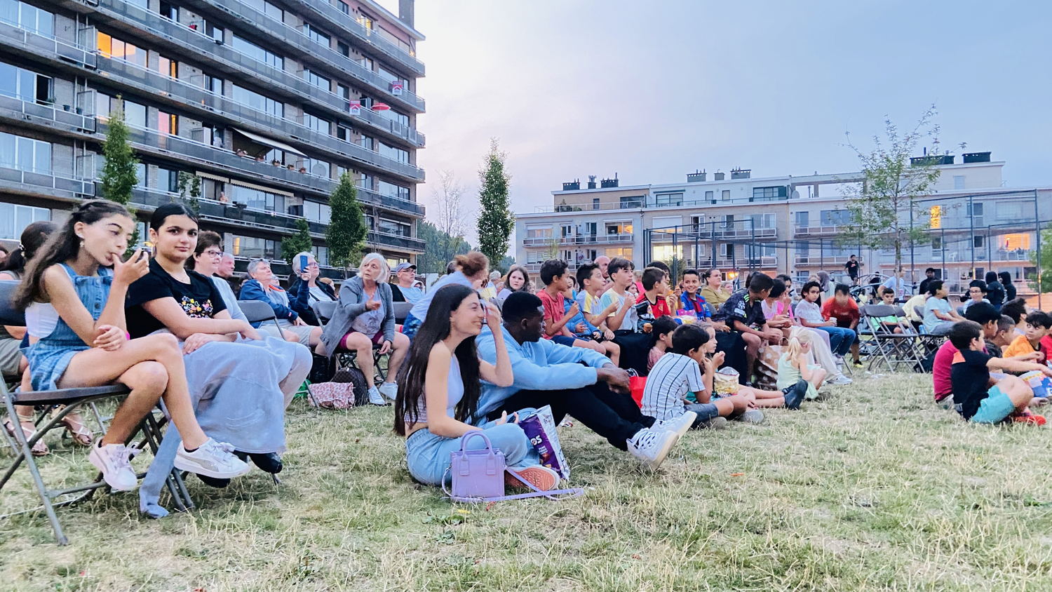 Filmstraten in openlucht