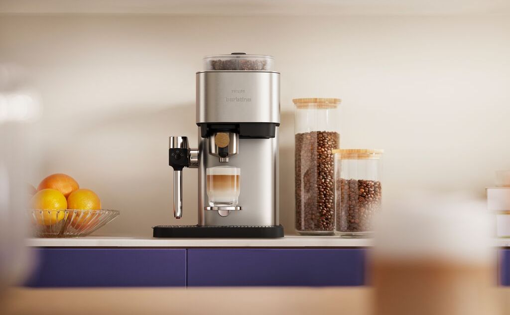 Nieuwe Philips Baristina Latte Plus maakt van de coffee corner een designstatement