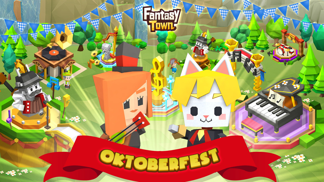 Media Alert: Fantasy Town Raises a Mug for Oktoberfest in its Latest In-Game Event
