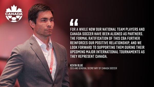 Canada Soccer and National Team Players Associations Ratify Collective…