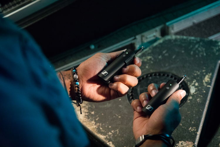 Die XSW-D Sets von Sennheiser sind einfach zu bedienen 